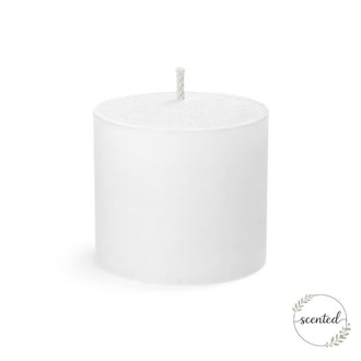 Richland Votive Candles White Fresh Laundry Scented 10 Hour Set of 12