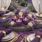 Richland Votive Candles Unscented Purple 10 Hour Set of 12 - thumbnail number 3
