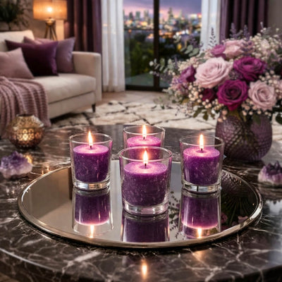 Richland Votive Candles Unscented Purple 10 Hour Set of 12 - thumbnail number 6