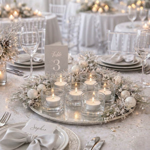 Richland Extended Burn Tealight Candles White Unscented Set of 100