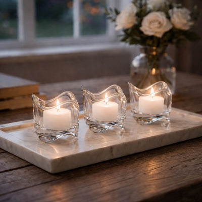 Richland Clear Cup Tealight Candles White Unscented Set of 500 - thumbnail number 7