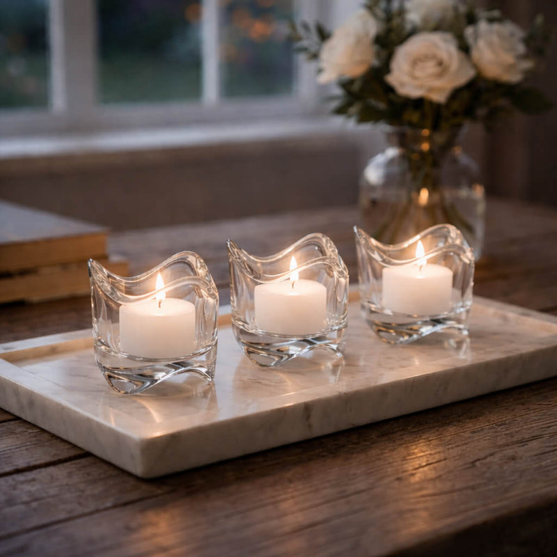 Richland Clear Cup Tealight Candles White Unscented Set of 500 - thumbnail number 7