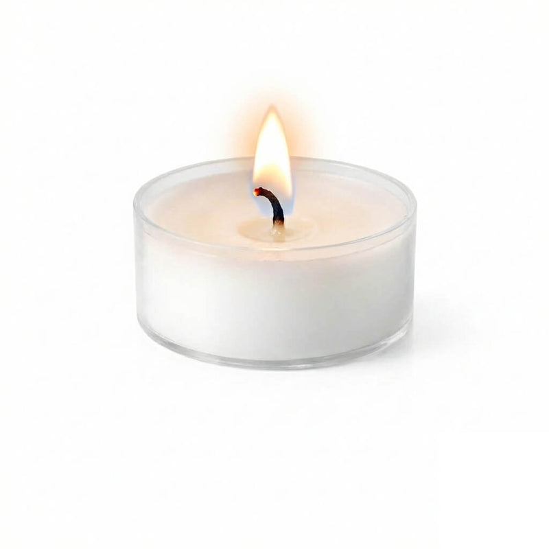 Richland Clear Cup Tealight Candles White Unscented Set of 500 - thumbnail number 2