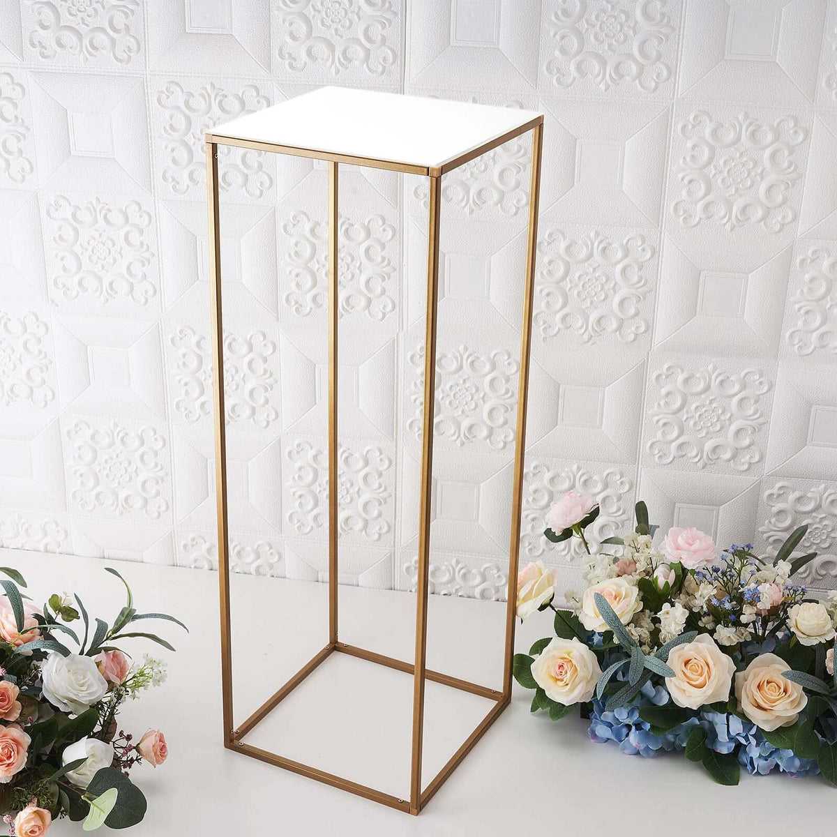 Set of 2 White Acrylic Plexiglass Sheets – 11" Square, 3mm Thick with Protective Film Coating