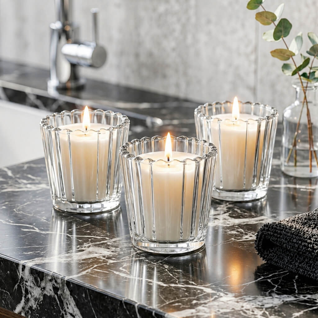 Eastland Ribbed Votive Candle Holder Set of 72
