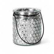 Hanging Mercury Patterned Holder with black handle on a white background - thumbnail number 1