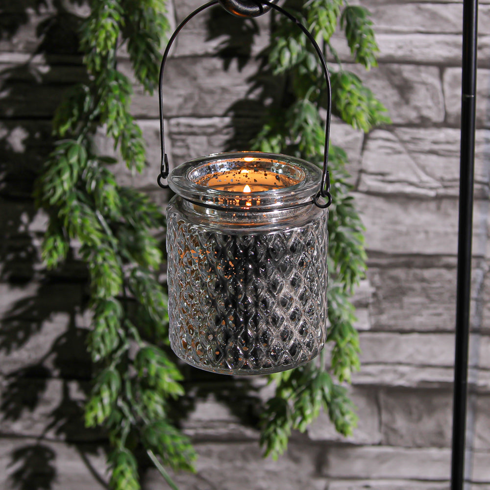 Eastland Hanging Mercury Patterned Holder 3.5"