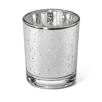Richland Silver Mercury Votive Holders Set of 12