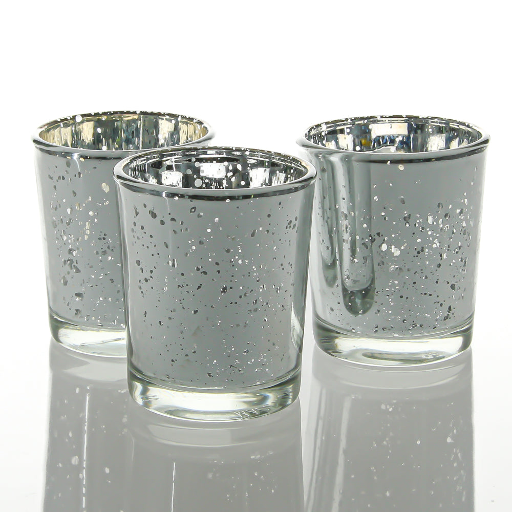 Richland Silver Mercury Votive Holders