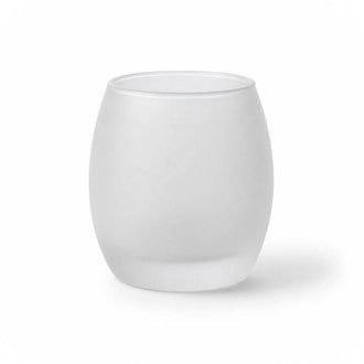 Eastland Petite Hurricane Votive Candle Holder Frosted Set of 12