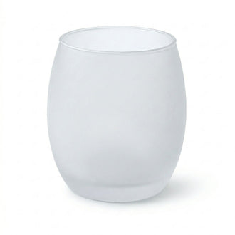Eastland Grande Hurricane Votive Candle Holder Frosted Set of 12