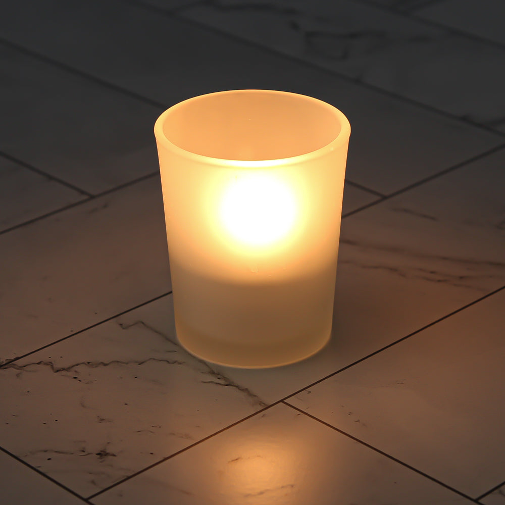 Eastland Grande Votive Candle Holder Frosted