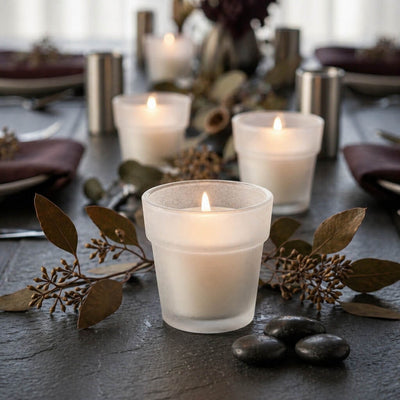 Eastland Flowerpot Votive Candle Holder Frosted Set of 72 - thumbnail number 4