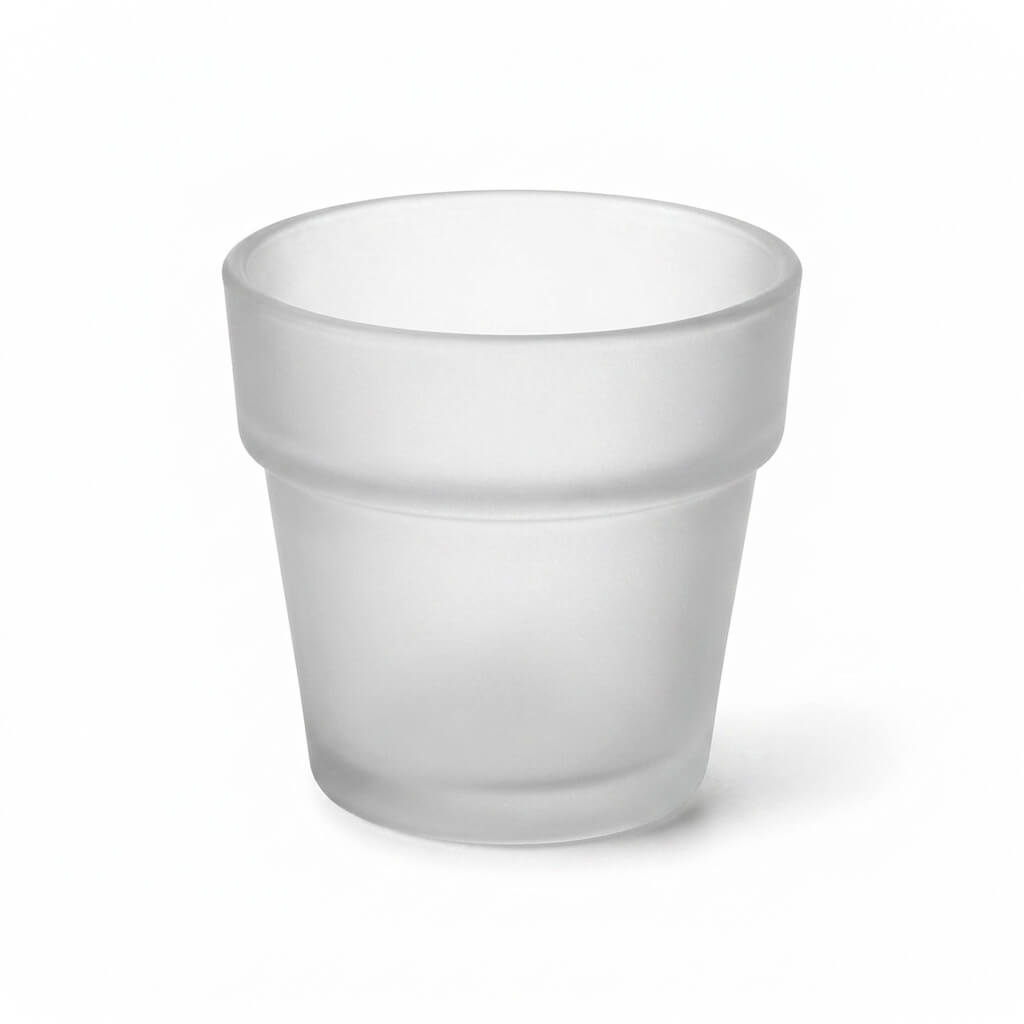 Eastland Flowerpot Votive Candle Holder Frosted Set of 12