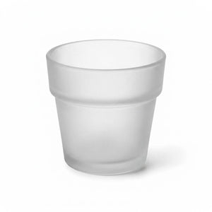 Eastland Flowerpot Votive Candle Holder Frosted Set of 12