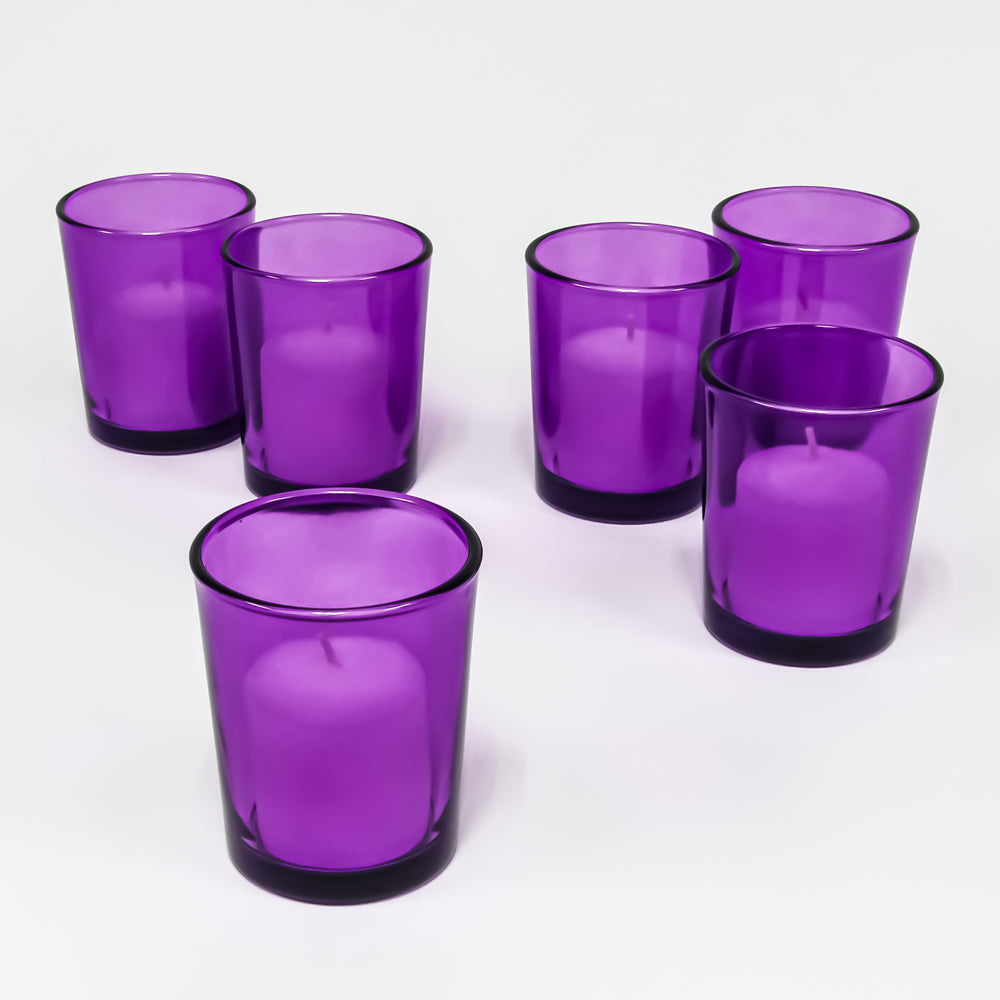 Eastland Votive Holder Purple