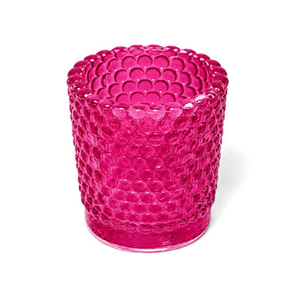 Richland Votive Holder Hobnail Pink Set of 12
