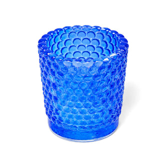 Richland Votive Holder Hobnail Blue Set of 12
