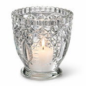 Richland Royal Textured Glass Votive Holder Grande Clear Set of 6 - thumbnail number 3