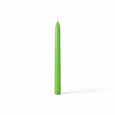 Richland Taper Candles 10" Green Set of 10
