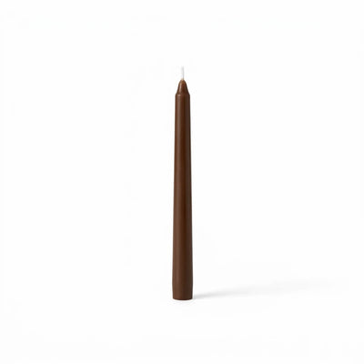 Richland Taper Candles 10" Brown Set of 10