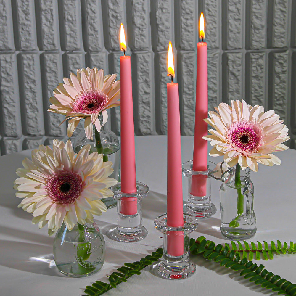 Richland Taper Candles 10" Pink