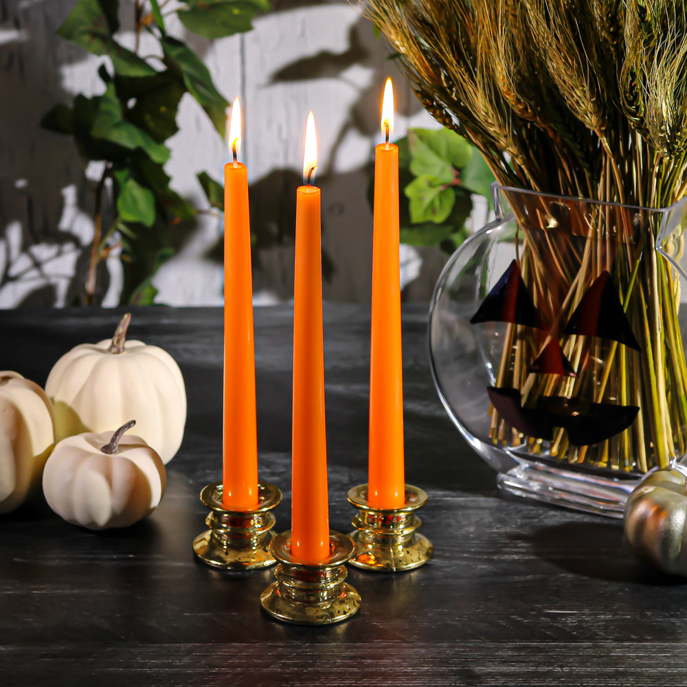 Richland Taper Candles 10" Orange