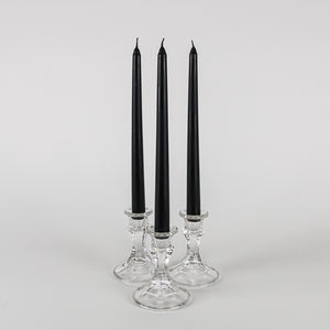 Richland Taper Candles 10" Black