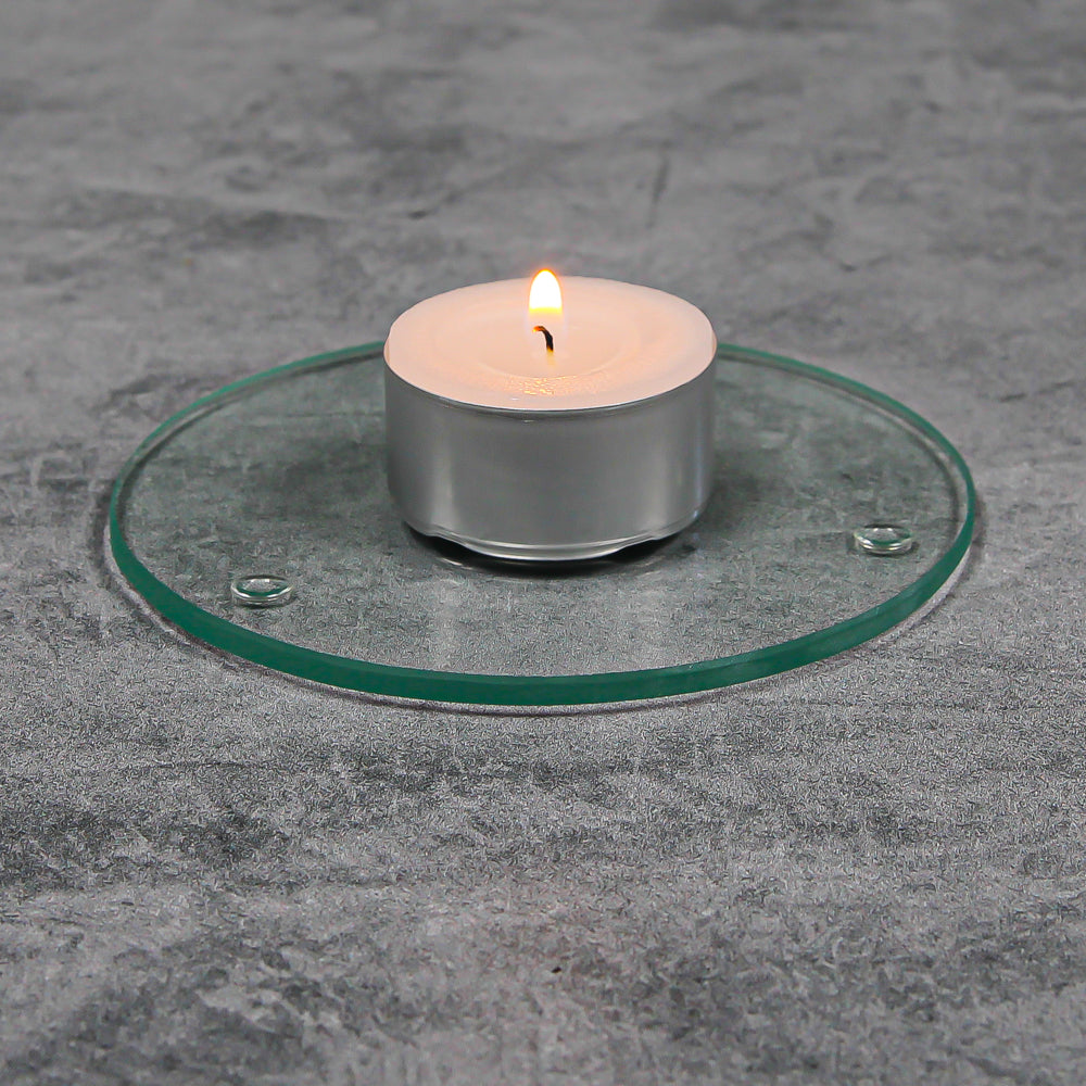Richland Extended Burn Tealight Candles White Unscented Set of 400