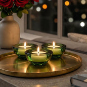 Eastland Chunky Tealight Candle Holder Green Set of 72 - Archived - thumbnail number 7