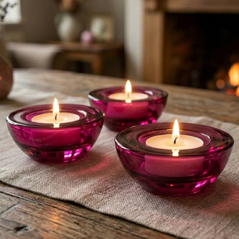 Eastland Chunky Tealight Candle Holder Pink Set of 96 - thumbnail number 8