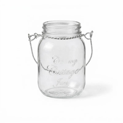 Eastland Small Mason Jar with Handle Set of 6