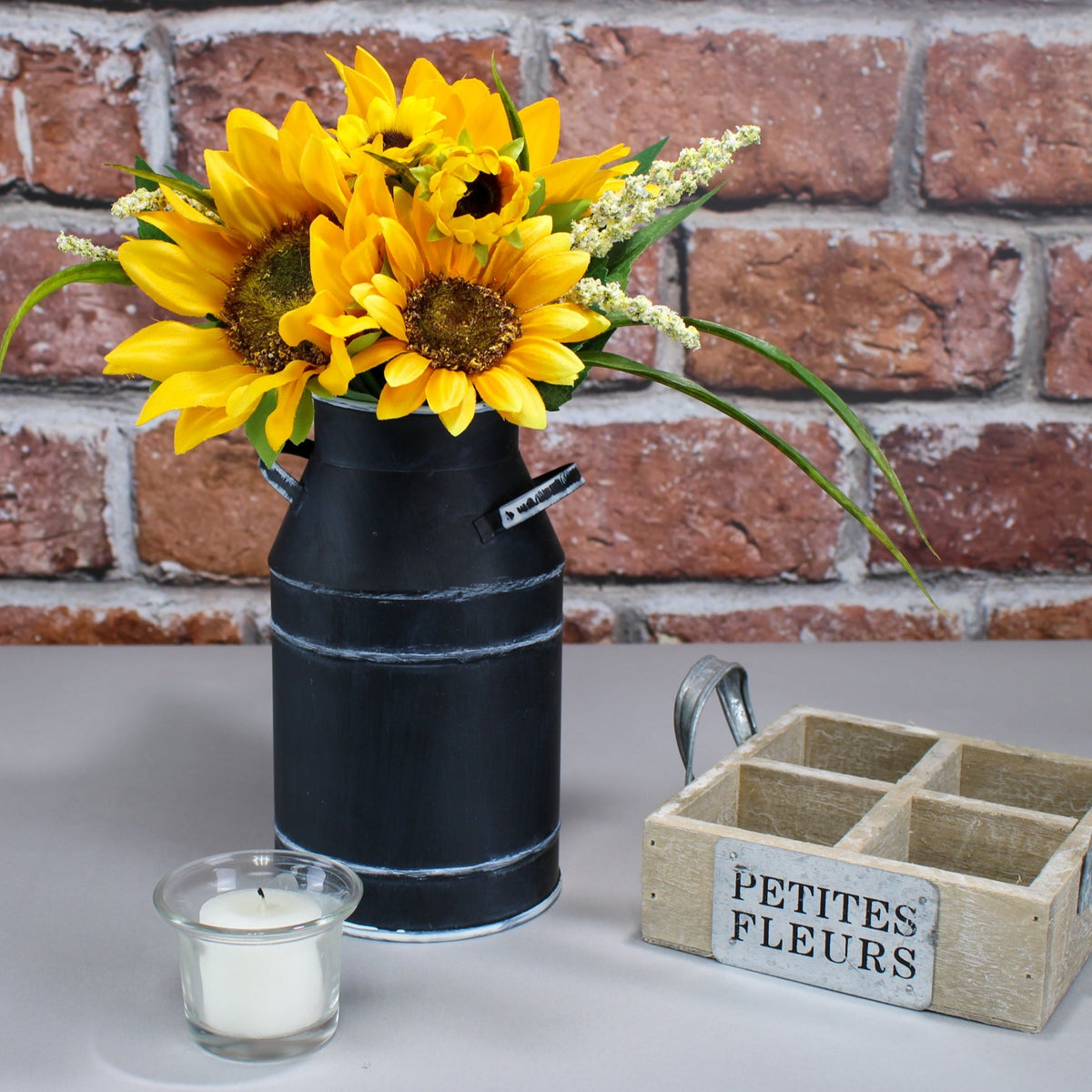 Richland Sunflower Bouquet Yellow 11"