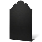 Elegant standing metal chalkboard 9" x 14" black - thumbnail number 1