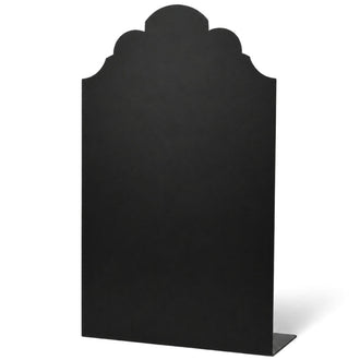 Elegant Standing Metal Chalkboard 9" x 14" Black