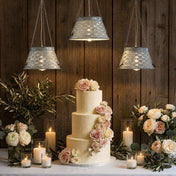 Tuscan 11" Olive Tub Zinc Lampshade - thumbnail number 6