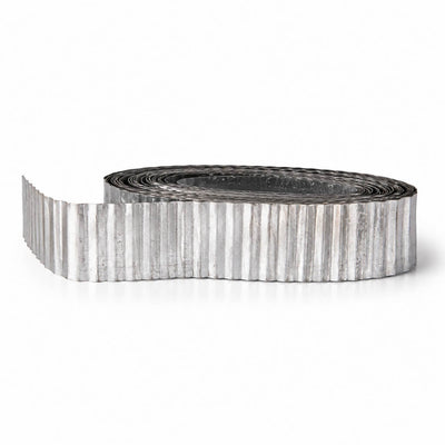 Corrugated Tin Metal Ribbon 1in x 15ft - thumbnail number 1