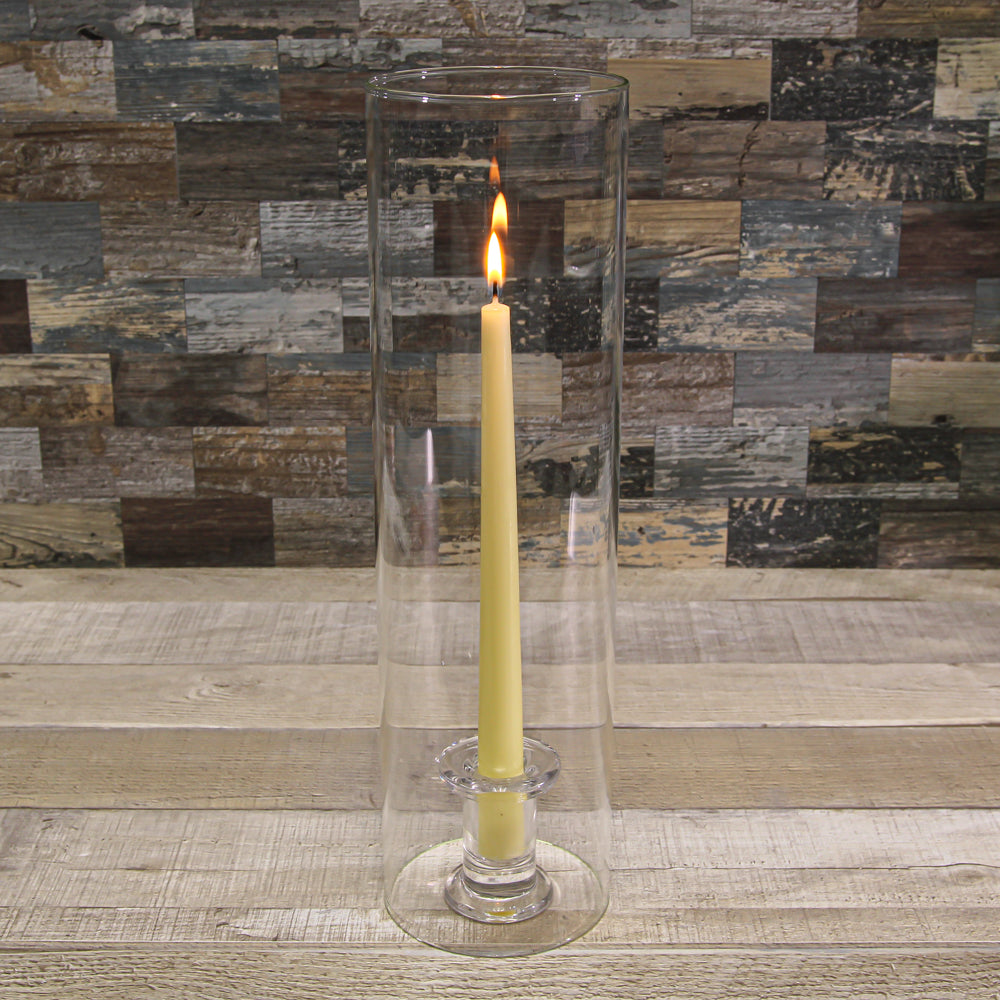 Richland Glass Chimney Candle Shade 4 x 16 Set of 12 - Quick Candles