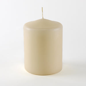 Richland 3"x4" Sand Tone Pillar Candle