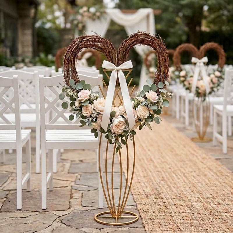 Handmade Large 26" Grapevine Heart Wreath - thumbnail number 5
