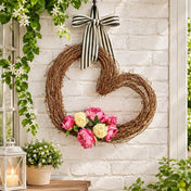Handmade Large 26" Grapevine Heart Wreath - thumbnail number 6