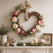 Handmade Large 26" Grapevine Heart Wreath - thumbnail number 7
