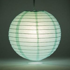 16" Mint Green Paper Lantern