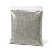 German Glass Glitter Silver 1 lb bag - thumbnail number 2