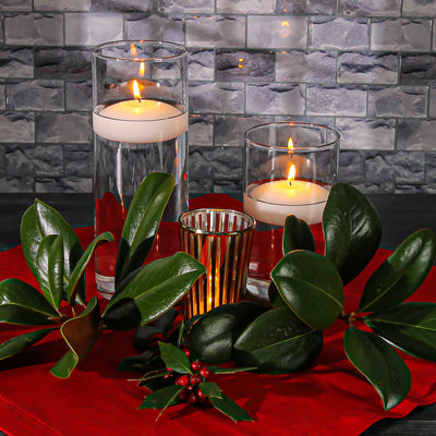 Eastland Cylinder Floating Candle Holder 3.25"x10.5" - thumbnail number 2