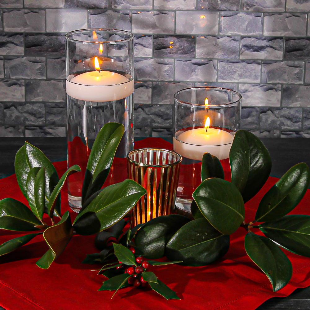 Eastland Cylinder Floating Candle Holder 3.25"x10.5"