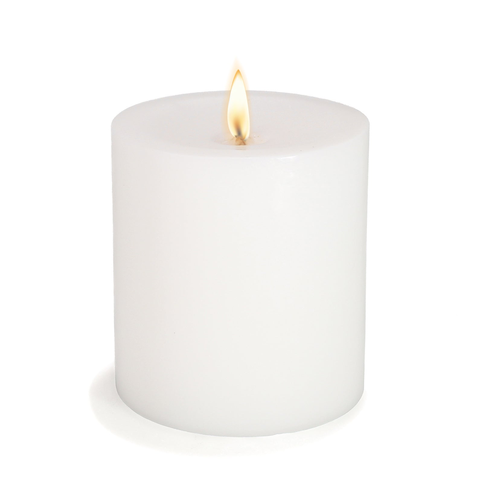 Richland Pillar Candle 3"x3" White