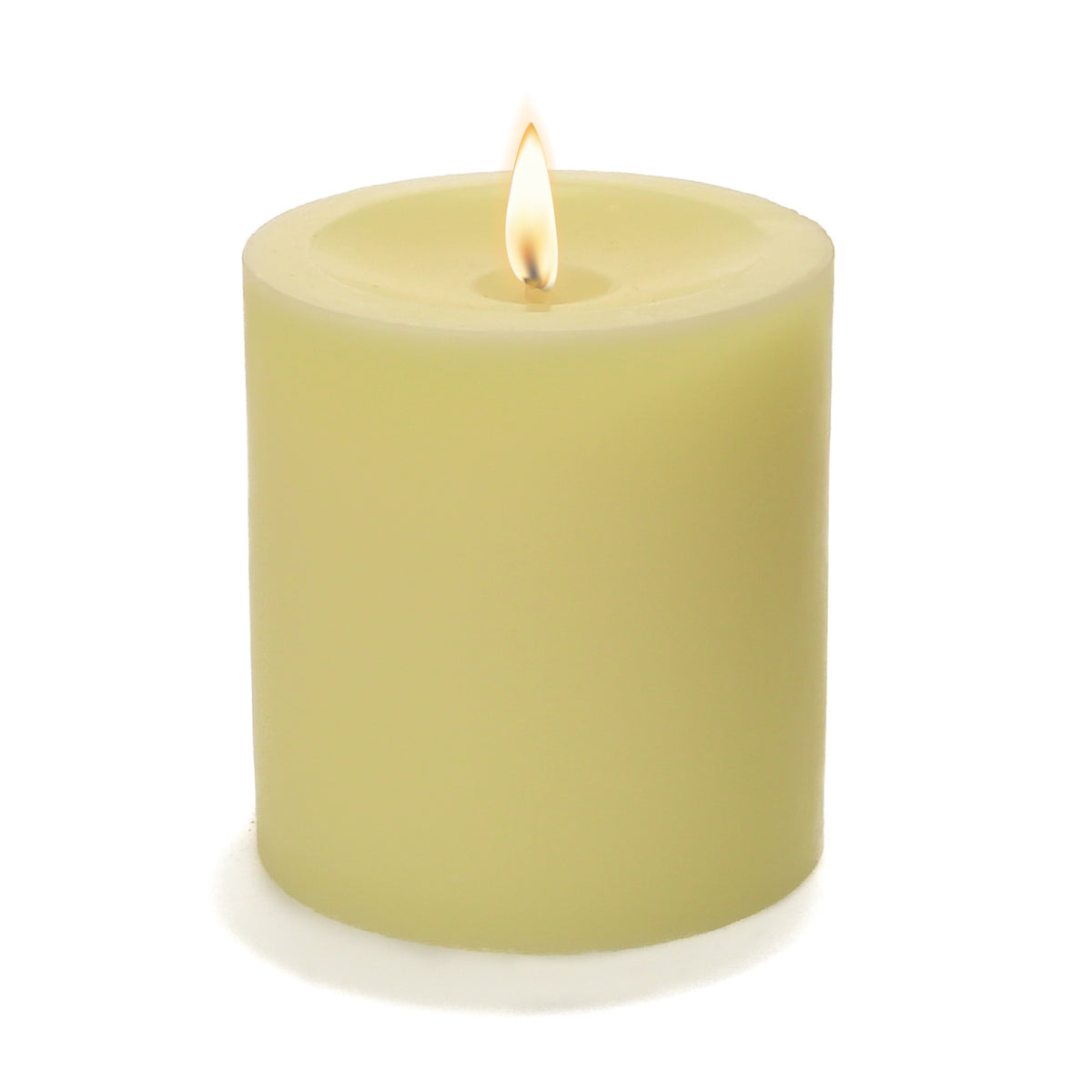 Richland Pillar Candles 3"x3" Ivory