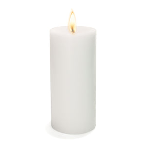 Richland Pillar Candles 3"x6" White
