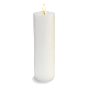 Richland Pillar Candle 3"x9" White